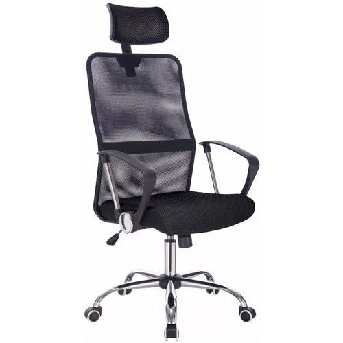 Fotel biurowy PREZMA BLACK