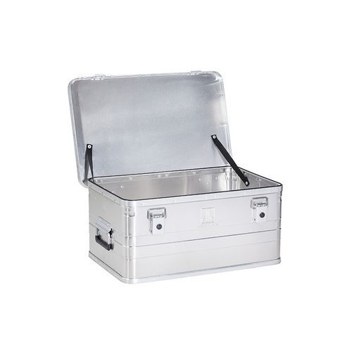 Aluminiowe skrzynki transportowe AluPlus, blacha 0,8 mm - Aluminiowa skrzynka transportowa AluPlus, blacha 0,8 mm, 26,5 x 58,5 x 38,5 cm, 47 l