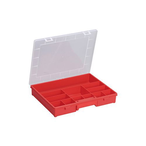 Organizer plastikowy EuroPlus Basic, 12 przegródek, 6 x 37 x 29,5 cm