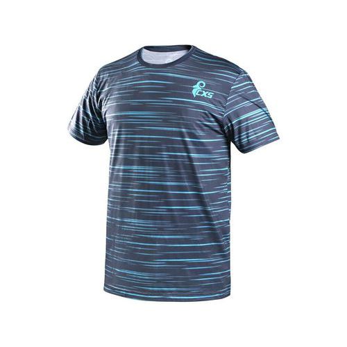 Koszulka CXS SPORTY COOL, krótki rękaw, niebieska - Koszulka CXS SPORTY COOL, krótki rękaw, niebieska, rozmiar XL