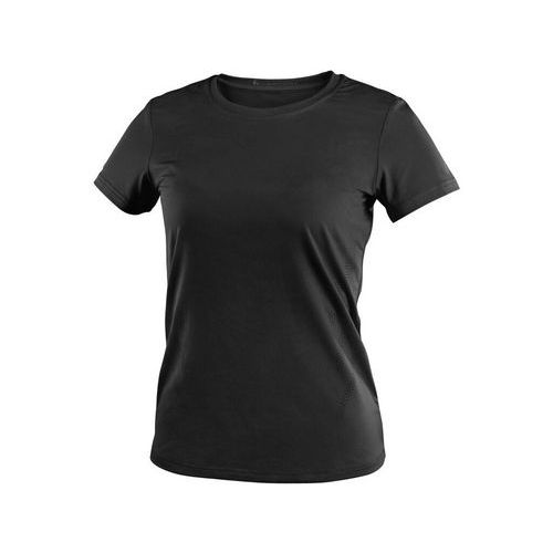 Koszulka CXS MOVADO, funkcjonalna, krótki rękaw, damska, czarna - Koszulka CXS MOVADO, funkcjonalna, krótki rękaw, damska, czarna, rozmiar L