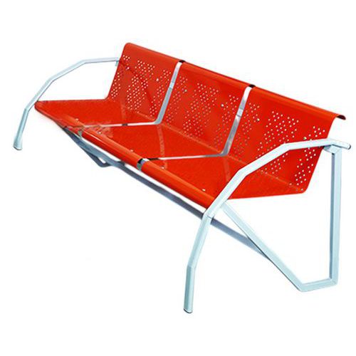 Ława Manutan Expert Odéon, trzyosobowa - Ława Manutan Expert Odéon, trzyosobowa, pomarańczowa