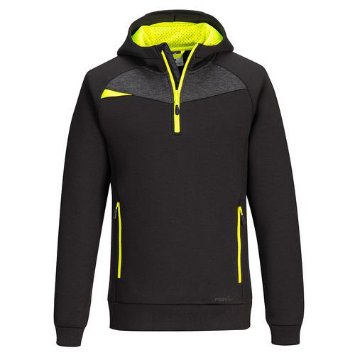 Bluza DX4 z zamkiem 1/4, czarny