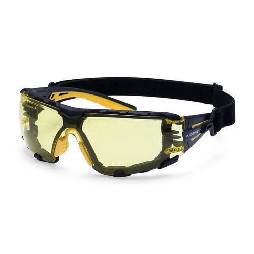 Okulary ochronne Tech Look Pro KN - Okulary ochronne Tech Look Pro KN, żółty