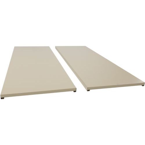 Dodatkowe półki do szaf Manutan Expert, szerokość 92 cm, 2 szt. - Dodatkowe półki do szaf Manutan Expert, szerokość 92 cm, 2 szt., beżowe