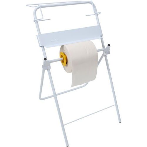 Uchwyt na czyściwo przemysłowe Manutan Expert Ralf z uchwytem na worek na odpady