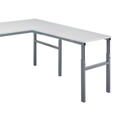 Dostawki narożne Treston do stołów roboczych TPH - Dostawka narożna Treston do stołów roboczych TPH, 100 × 50 cm