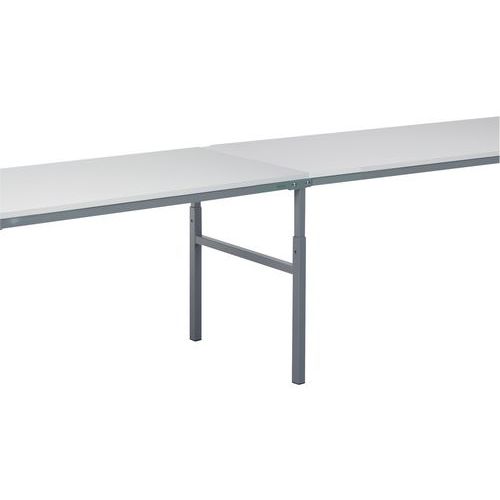 Dostawki proste Treston do stołów roboczych TP, szerokość 90 cm - Dostawka prosta Treston do stołów roboczych TP, szerokość 90 cm, długość 150 cm