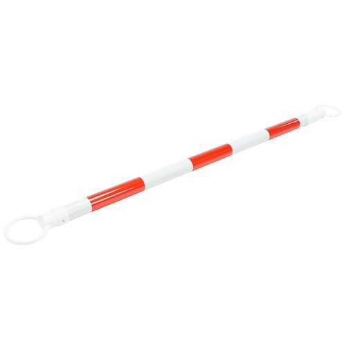 Pręty odgradzające Barre, 130 cm - Pręt odgradzający Barre130 cm, czerwony/biały