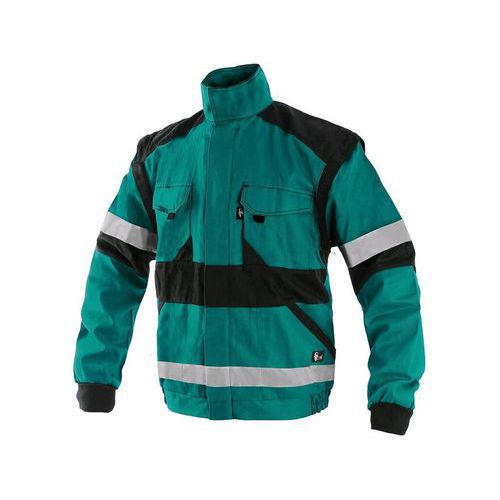 Bluza CXS LUXY BRIGHT, męska, kolor zieleno-czarny - Bluza CXS LUXY BRIGHT, męska, kolor zieleno-czarny, roz. 58