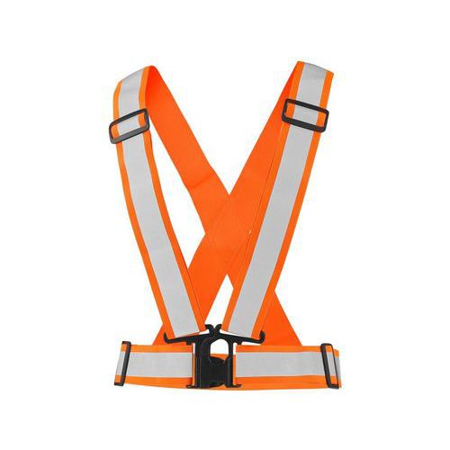 Szelki odblaskowe CROSS - Szelki odblaskowe CROSS, pomarańczowe