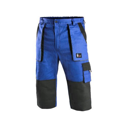 Szorty CXS LUXY PATRIK 3/4, męskie, kolor niebiesko-czarny - Szorty CXS LUXY PATRIK 3/4, męskie, kolor niebiesko-czarny, roz. 64