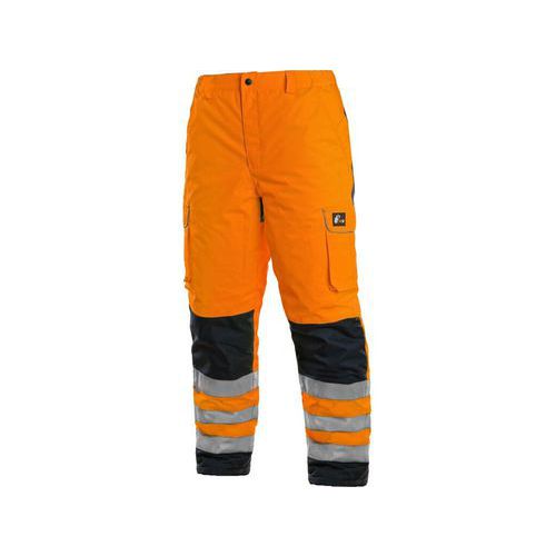 Spodnie CARDIFF, męskie, ostrzegawcze, zimowe, kolor pomarańczowy - Spodnie CARDIFF, męskie, ostrzegawcze, zimowe, kolor pomarańczowy, roz. S