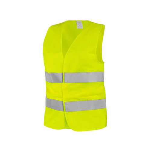 Kamizelka TEDDY, dziecięca, odblaskowa, kolor żółty - Kamizelka TEDDY, dziecięca, odblaskowa, kolor żółty, roz. S