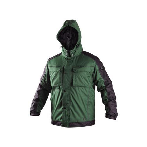 Kurtka CXS IRVINE 2w1, męska, zimowa, kolor zielono-czarny - Kurtka CXS IRVINE 2w1, męska, zimowa, kolor zielono-czarny, roz. 4XL