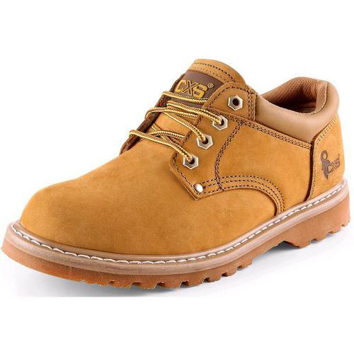 Skórzane półbuty robocze CXS Road Belmont, jasnobrązowe - Skórzane półbuty robocze CXS Road Belmont, jasnobrązowe, rozm. 44