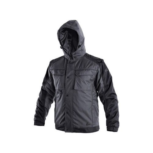 Kurtka CXS IRVINE 2w1, męska, zimowa, kolor szaro-czarny - Kurtka CXS IRVINE 2w1, męska, zimowa, kolor szaro-czarny, roz. 4XL