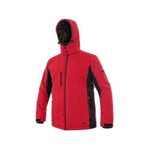 Kurtka VEGAS, męska, softshell, zimowa, kolor czerwono-czarny - Kurtka VEGAS, męska, softshell, zimowa, kolor czerwono-czarny, roz. M