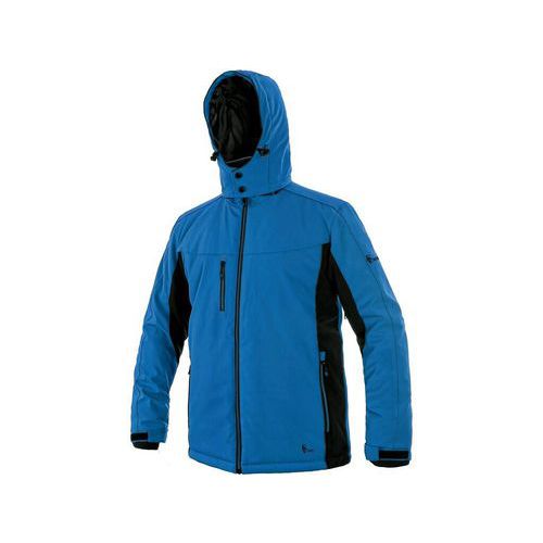Kurtka VEGAS, męska, softshell, zimowa, kolor niebiesko-czarny - Kurtka VEGAS, męska, softshell, zimowa, kolor niebiesko-czarny, roz. L