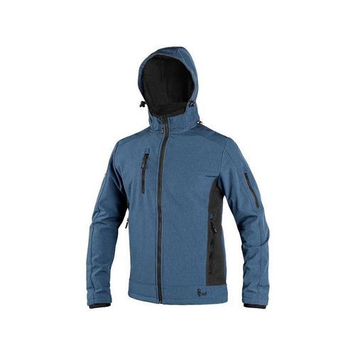 Kurtka DURHAM, męska, softshell, kolor niebiesko-czarny - Kurtka DURHAM, męska, softshell, kolor niebiesko-czarny, roz. M