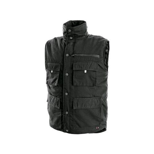 Kamizelka CXS DENVER, męskia, zimowa, kolor czarny - Kamizelka CXS DENVER, męskia, zimowa, kolor czarny, roz. M