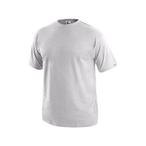 Męska koszulka z krótkim rękawem CXS, jasnoszara - Męska koszulka z krótkim rękawem CXS, jasnoszara, rozm. M
