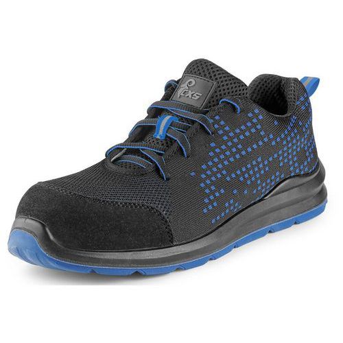 Półbut CXS TEXLINE VIS S1, kolor czarno-niebieski - Półbut CXS TEXLINE VIS S1, kolor czarno-niebieski, roz. 50