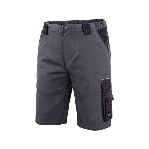 Szorty CXS SIRIUS ELIAS, męskie, kolor szaro-pomaranczówy - Szorty CXS SIRIUS ELIAS, męskie, kolor szaro-pomaranczówy, roz. 54