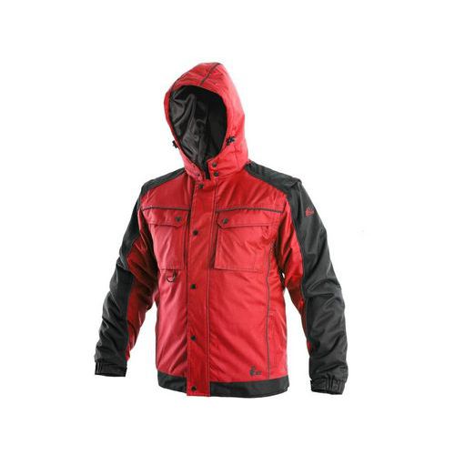Kurtka CXS IRVINE 2w1, męska, zimowa, kolor czerwono-czarny - Kurtka CXS IRVINE 2w1, męska, zimowa, kolor czerwono-czarny, roz. 2XL
