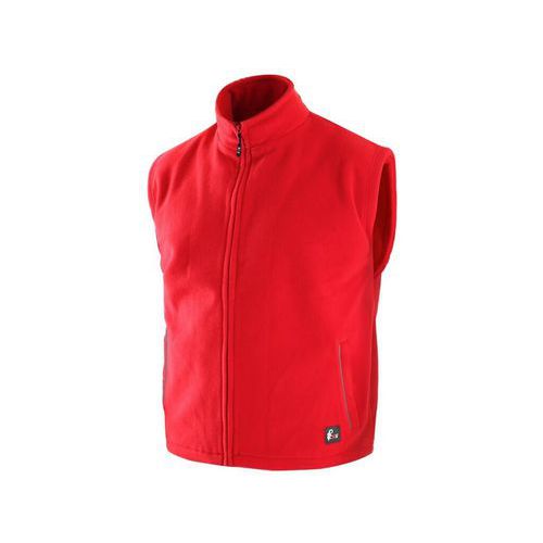 Kamizelka UTAH, męska, polar, kolor czerwony - Kamizelka UTAH, męska, polar, kolor czerwony, roz. XL