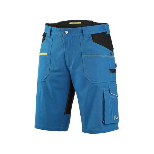 Szorty CXS STRETCH, męskie, kolor niebiesko-czarny - Szorty CXS STRETCH, męskie, kolor niebiesko-czarny, roz. 48