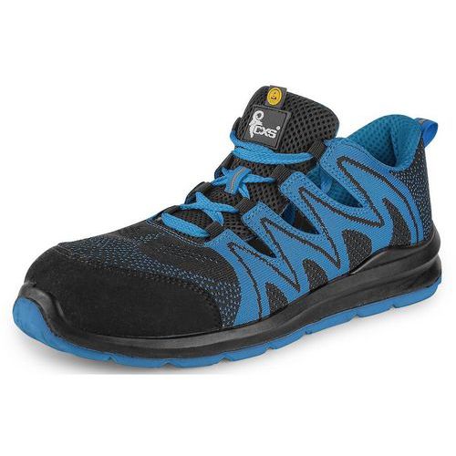 Półbut CXS TEXLINE MOLAT S1P ESD, kolor czarno-niebieski - Półbut CXS TEXLINE MOLAT S1P ESD, kolor czarno-niebieski, roz. 36