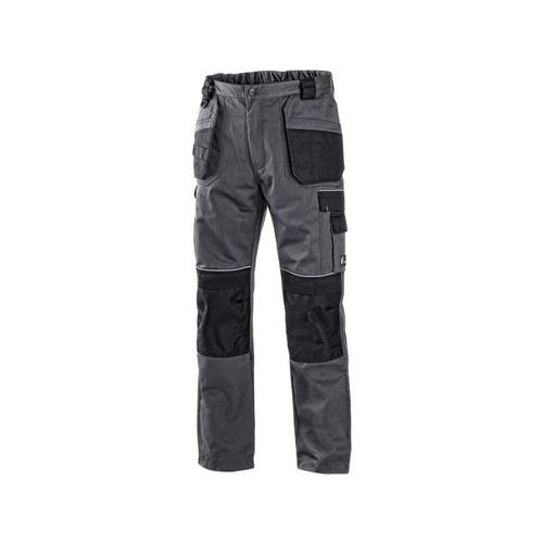 Spodnie CXS ORION TEODOR PLUS, męskie, kolor szaro-czarny - Spodnie CXS ORION TEODOR PLUS, męskie, kolor szaro-czarny, roz. 50