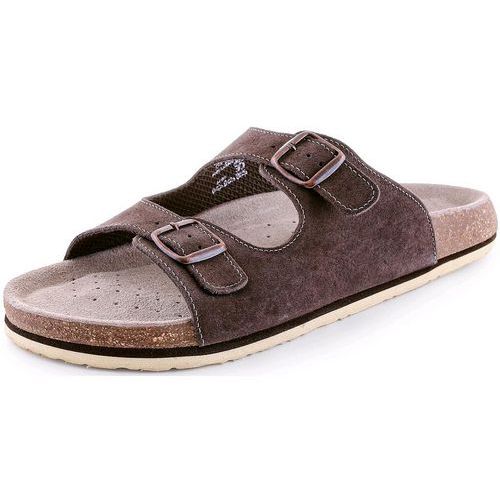 Skórzane obuwie medyczne CXS Dr. Cork, brązowe - Sandały medyczne korkowe, Dr Cork, męskie, ciemnoszare, rozm. 41