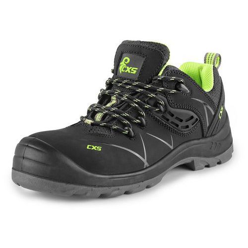 Półbut CXS Universe COMET S3, kolor czarno-zielony - Półbut CXS Universe COMET S3, kolor czarno-zielony, roz. 38