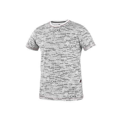 Koszulka CXS DARREN, kolor biały - Koszulka CXS DARREN, kolor biały, roz. M