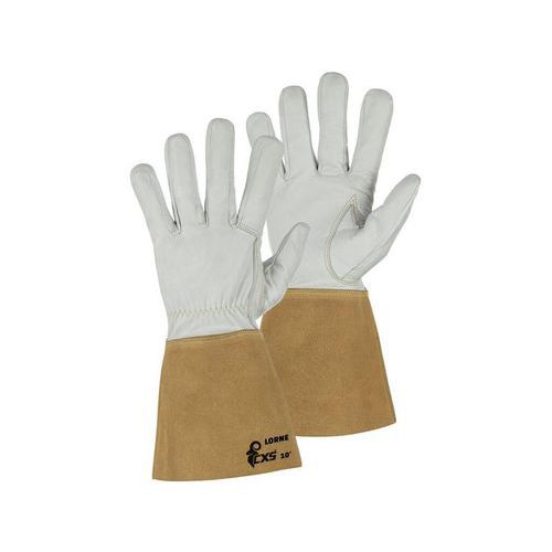 Rękawice CXS LORNE, spawalnicze, szaro - brązowy - Rękawice CXS LORNE, spawalnicze, szaro - brązowy, roz. 9