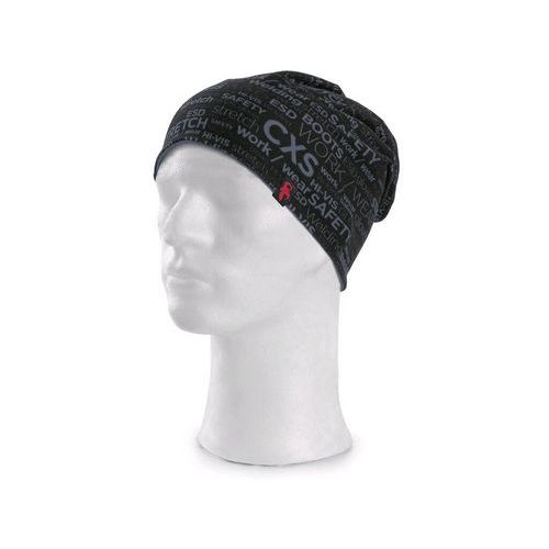 Czapka CXS DARREN, logo CXS - Czapka CXS DARREN, logo CXS, kolor czarno-szary