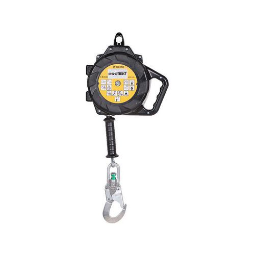 Zachycovač pádu CR 250 V 10, samonavíjecí - Zachycovač pádu CR 250 V 10, samonavíjecí, s tlumičem pádu