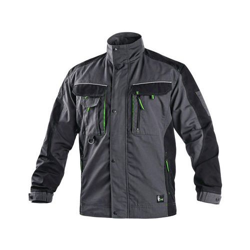 Męska bluza robocza CXS Sirius Lucius, szara/czarna - Męska bluza robocza CXS Sirius Lucius, szara/czarna, rozm. 46