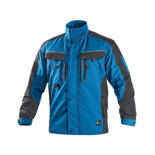 Bluzka CXS SIRIUS LUCIUS męska, niebiesko-szara - Bluzka CXS SIRIUS LUCIUS męska, niebiesko-szara, rozmiar 54