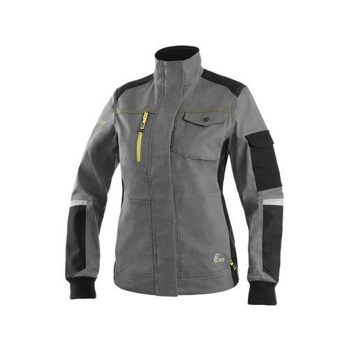 Bluzka CXS STRETCH damska, szaro-czarna - Bluzka CXS STRETCH damska, szaro-czarna, rozmiar 46