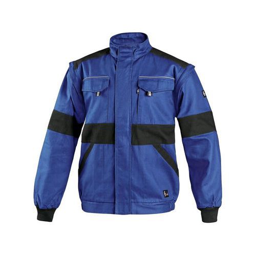 Męska bluza robocza CXS, niebieska/czarna - Męska bluza robocza CXS, niebieska/czarna, rozm. 64