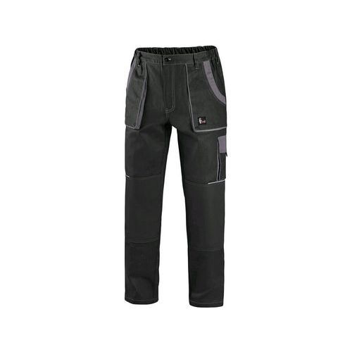 Męskie spodnie monterskie CXS, czarne/szare - Męskie spodnie monterskie CXS, czarne/szare, rozm. 46