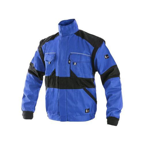 Damska bluza robocza CXS, niebieska/czarna - Damska bluza robocza CXS, niebieska/czarna, rozm. 38