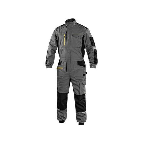 Kombinezon CXS STRETCH, męski, szaro-czarny - Kombinezon CXS STRETCH męski, szaro-czarny, rozmiar 52