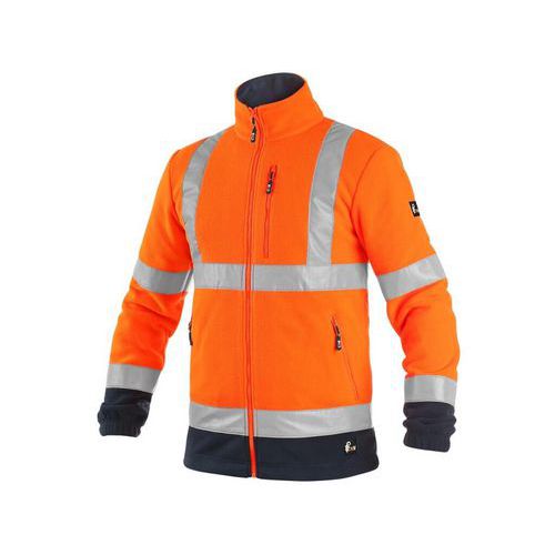 Kurtka CXS PRESTON, odblaskowa, męska, pomarańczowo-niebieska - Kurtka CXS PRESTON, ostrzegawcza, męska, pomarańczowo-niebieska, rozmiar 3XL