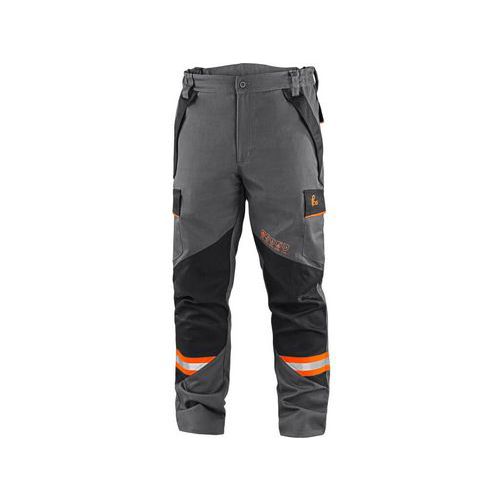Spodnie CXS WorkTech-Multi, wielofunkcyjne, męskie, szaro-czarne - Spodnie CXS WorkTech-Multi, wielofunkcyjne, męskie, szaro-czarne, rozmiar 46