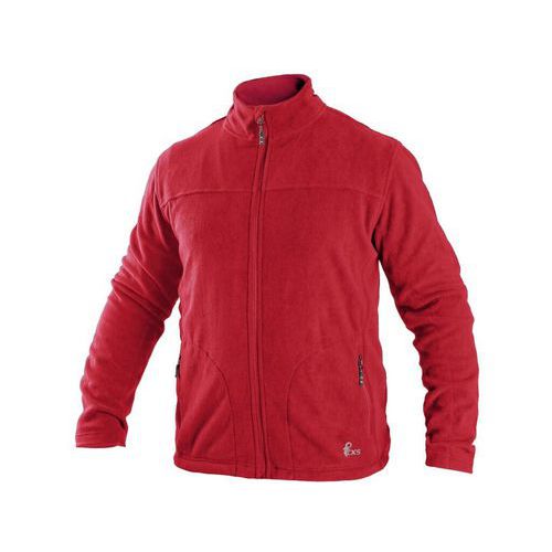 Bluza CXS GRANBY, męska, polarowa, czerwona - Bluza CXS GRANBY męska, polarowa, czerwona, rozmiar S