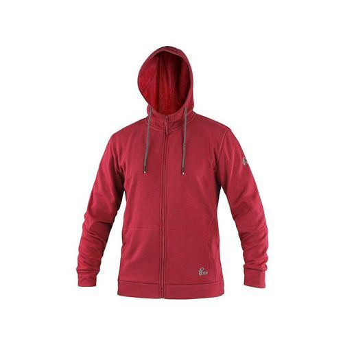 Bluza CXS HARRISON, męska, czerwona - Bluza CXS HARRISON męska, czerwona, rozmiar L
